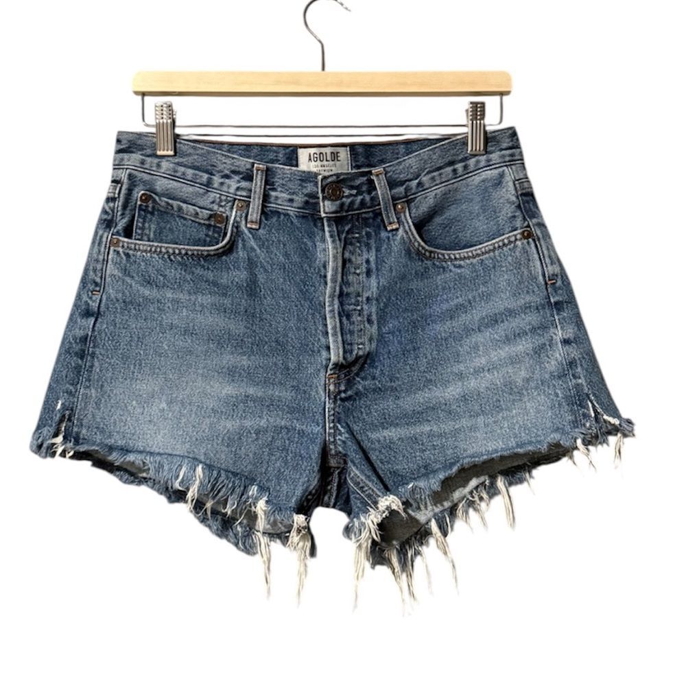 Agolde Micah Jean Shorts Size 26 - Picture 2 of 6
